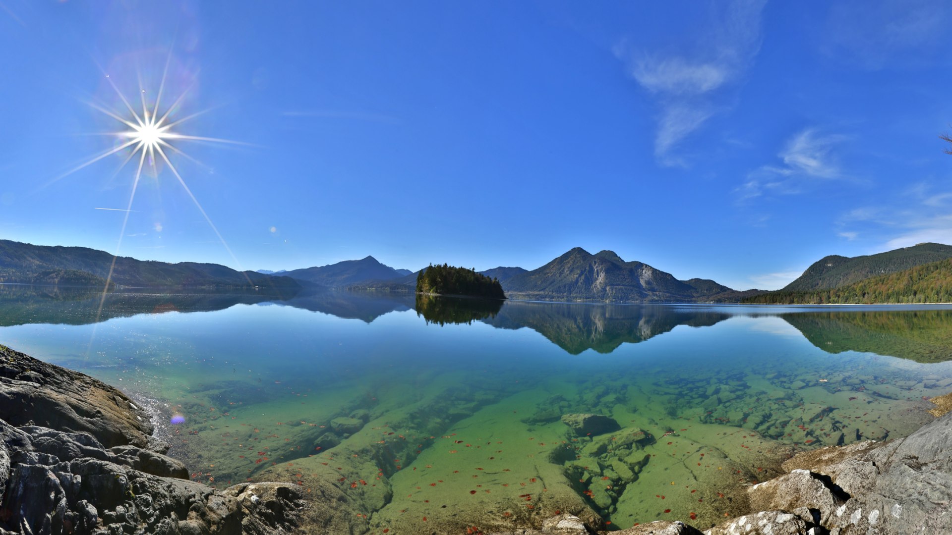Walchensee Südufer, © Gemeinde Jachenau Walchensee Südufer, © Gemeinde Jachenau