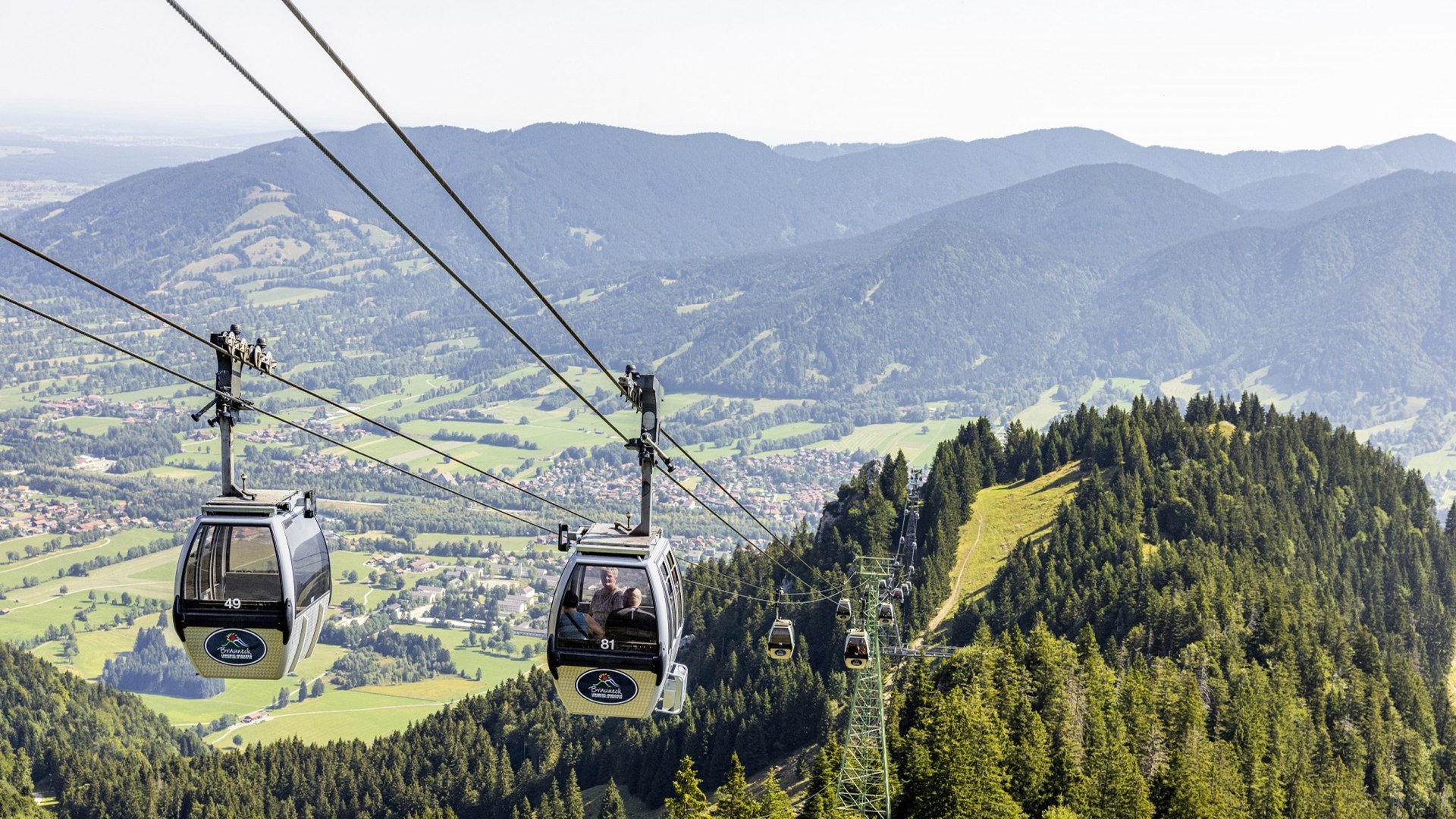 Brauneck Bergbahn Lenggries, © Tourist Information Lenggries, Foto: Adrian Greiter Brauneck Bergbahn Lenggries, © Tourist Information Lenggries, Foto: Adrian Greiter
